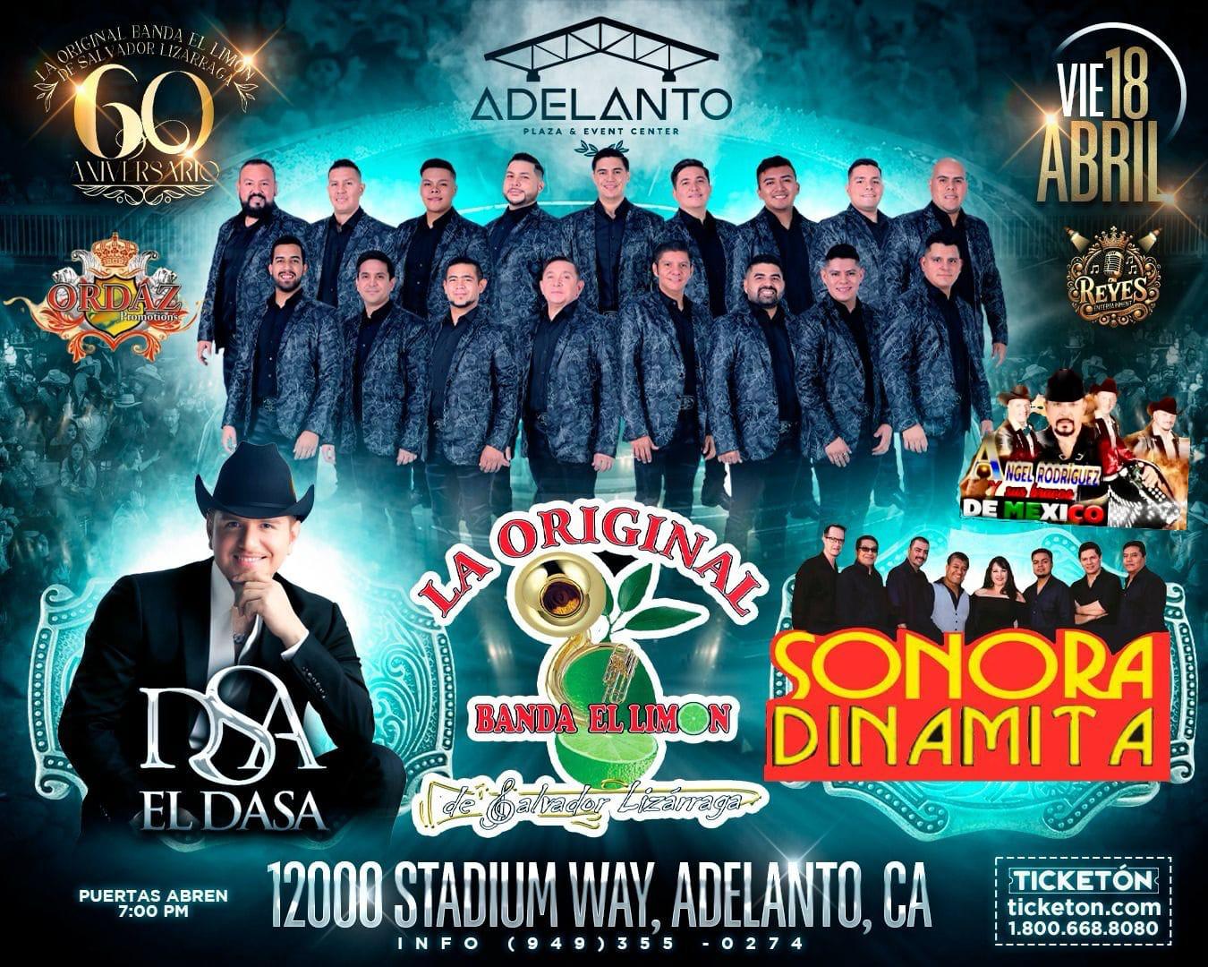 Flyer del evento del 18 de abril